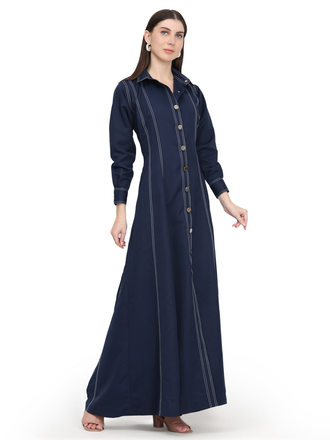 Frozen, Relaxed Fit Dress (Navy blue)