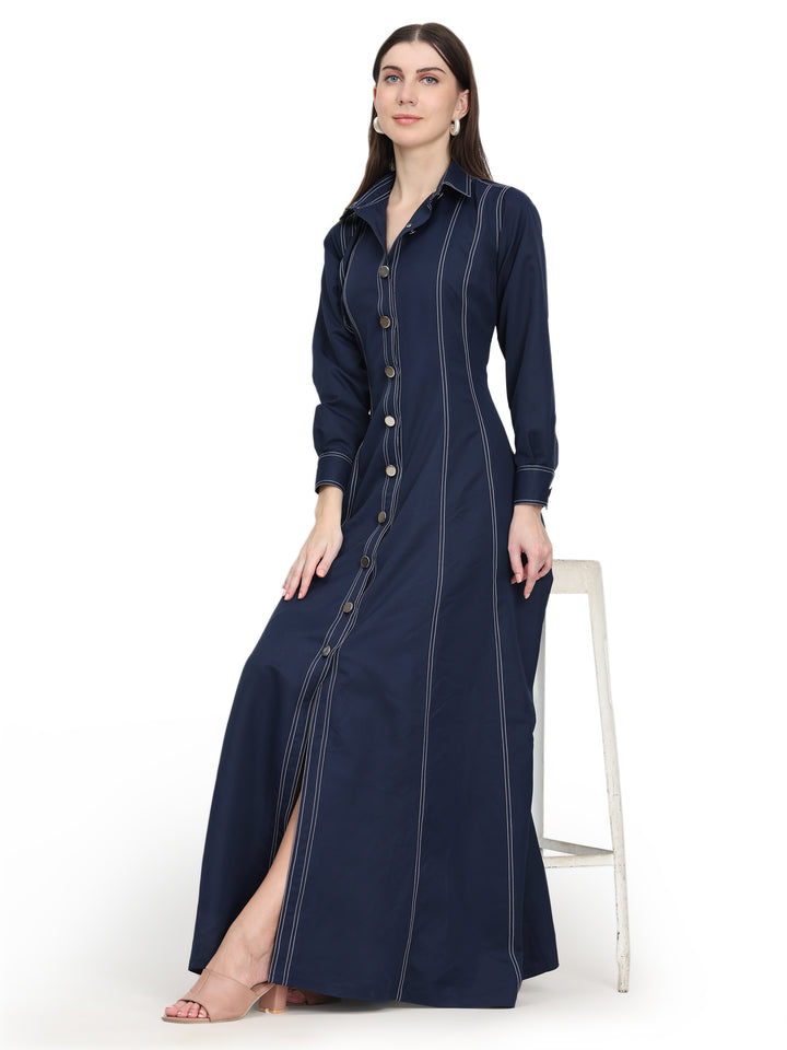 Frozen, Relaxed Fit Dress (Navy blue)