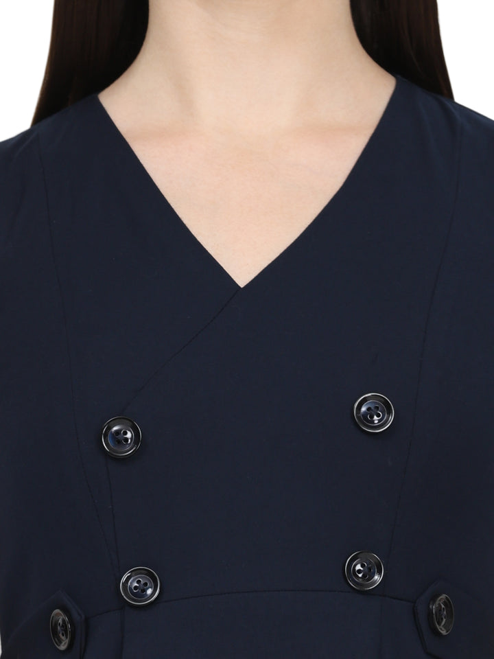 Amelia, Relaxed Fit Raynaldo Tunic Dress (Navy blue)