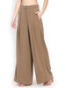 Nida, Regular Fit Japenese crepe Trouser Only (almond)