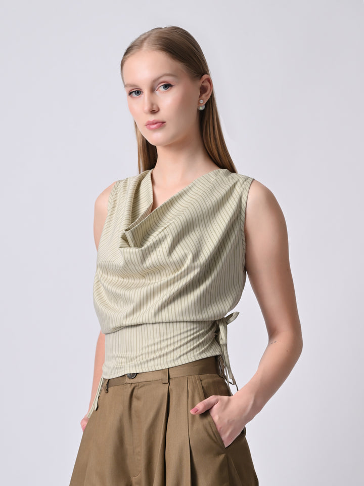 ELLIE COWL TOP