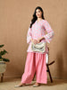 Paki Floral Printed Kurta Set (Pink)