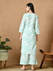 Grace Straight Fit Printed Cotton Kurta with Straight Pant