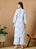 Grace Straight Fit Printed Cotton Kurta with Straight Pant