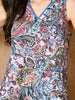 Kloe Regular Fit Multicolour Paisley Printed Cotton Kurta Set