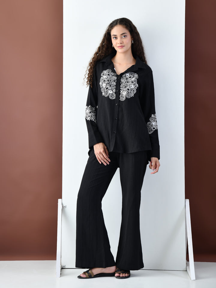 Verena Sleepwear Verena Nightgowns Sale Verena Embroidered Co-Ord Set