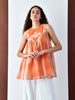 Amber Cambric Tunic Top (Orange)