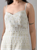 Alaya White Chikankari Indo-Western Sharara Set (White)