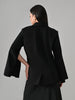 ROSALIE, JAPANESE CREPE BLAZER (BLACK)