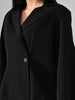 ROSALIE, JAPANESE CREPE BLAZER (BLACK)