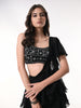 ASMAIRA, Indo Western Set (Black)