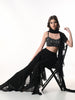 ASMAIRA, Indo Western Set (Black)
