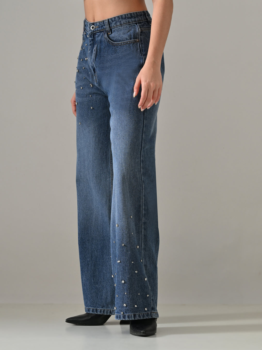 BLACKFIRE STONE DENIM PANTS (BLUE)