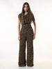 Mysha Leopard Print Co-Ord Set (Brown)