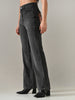 ASH STATEMENT BACK POCKET DENIM PANTS (GREY)