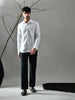 Regular Fit Twill Pants (Black)