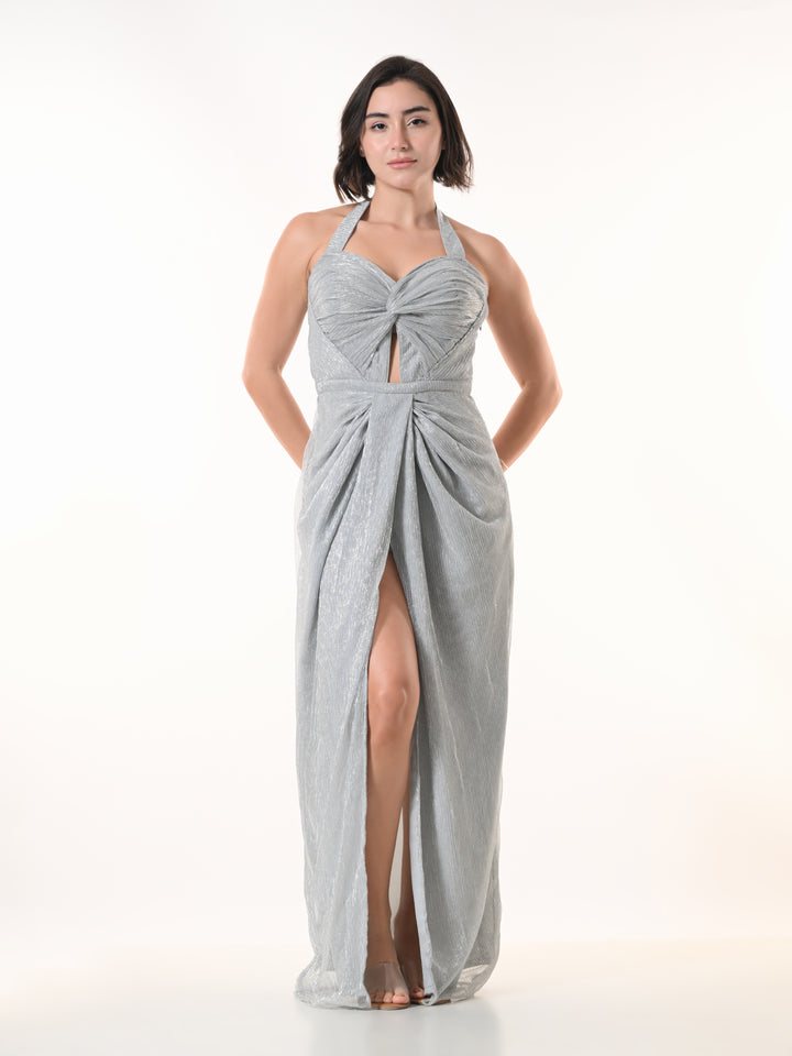 STARLIGHT Shimmer Dress (Silver)