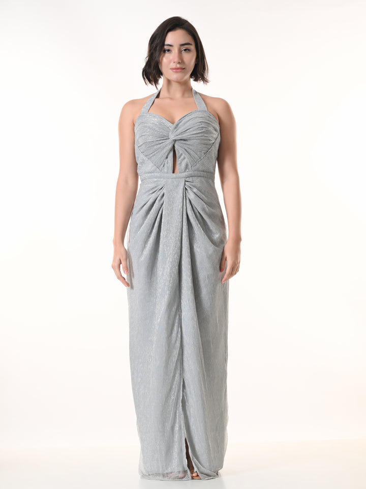 STARLIGHT Shimmer Dress (Silver)