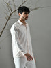 Regular Fit Cotton Satin Shirt (Pale Pink)