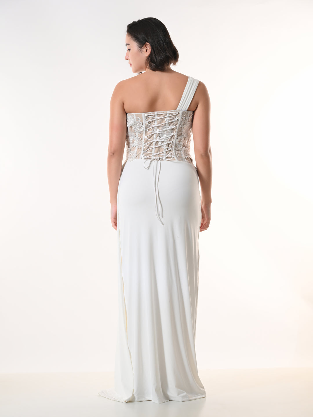 VALENCIA, Western Dress (White)