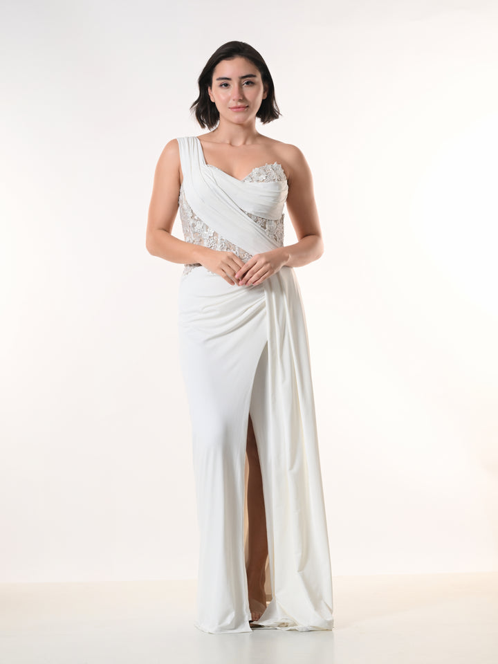 VALENCIA, Western Dress (White)