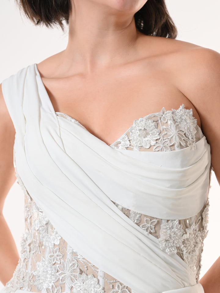 VALENCIA, Western Dress (White)
