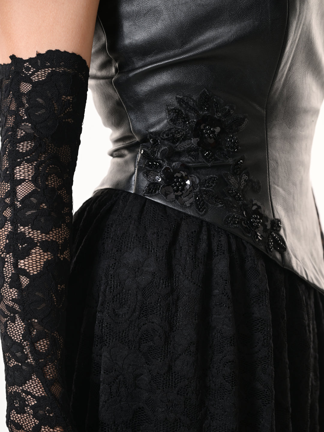AZALIA, Western Dress (Black)
