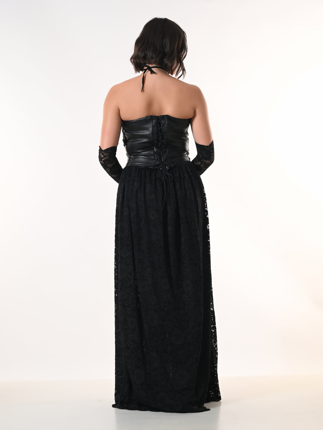AZALIA, Western Dress (Black)