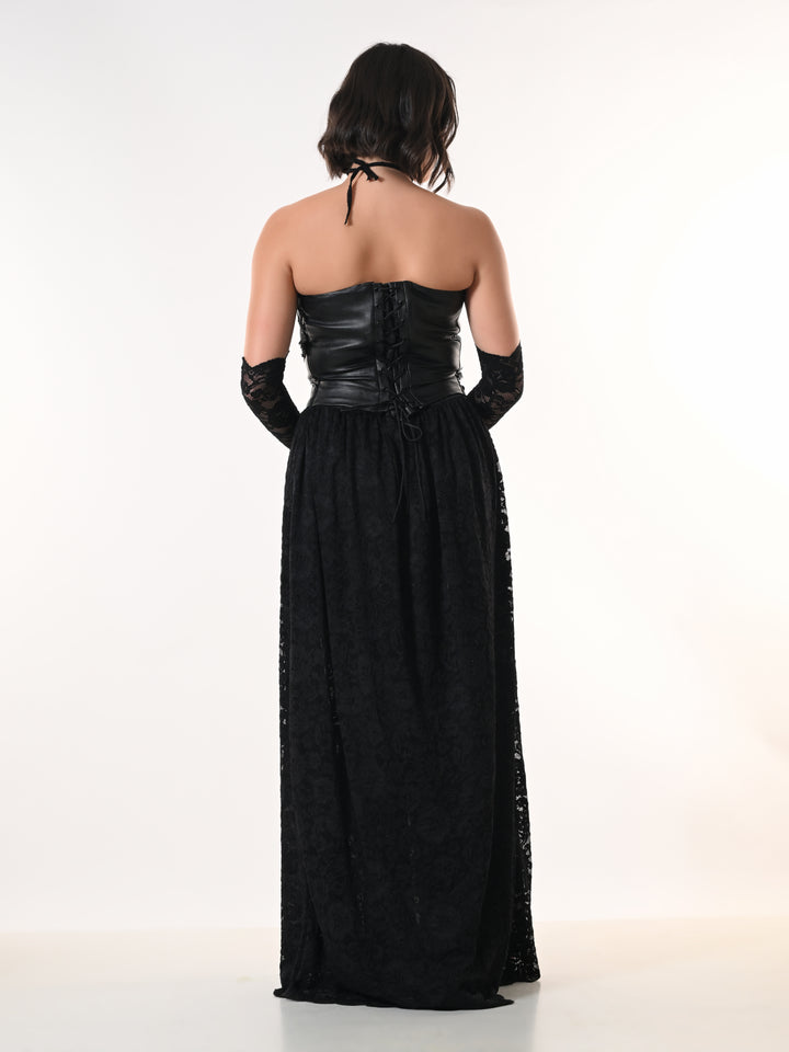 AZALIA, Western Dress (Black)