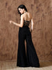 Kesha Indo-Western Crepe Sharara Set (Black)