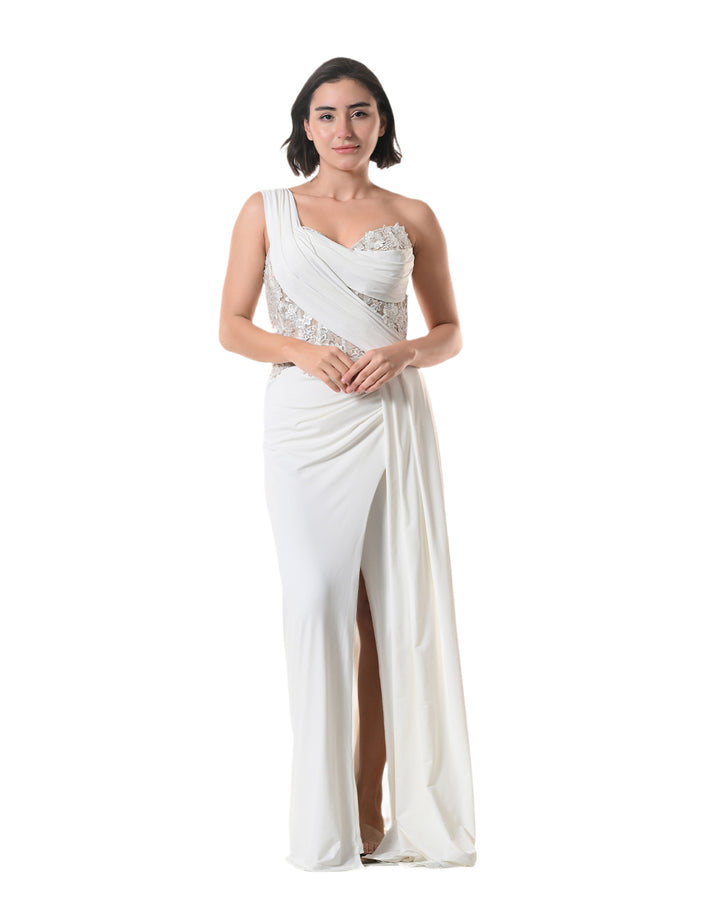 VALENCIA, Western Dress (White)