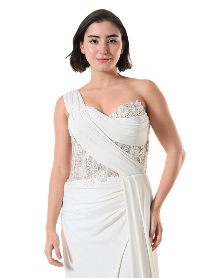 VALENCIA, Western Dress (White)