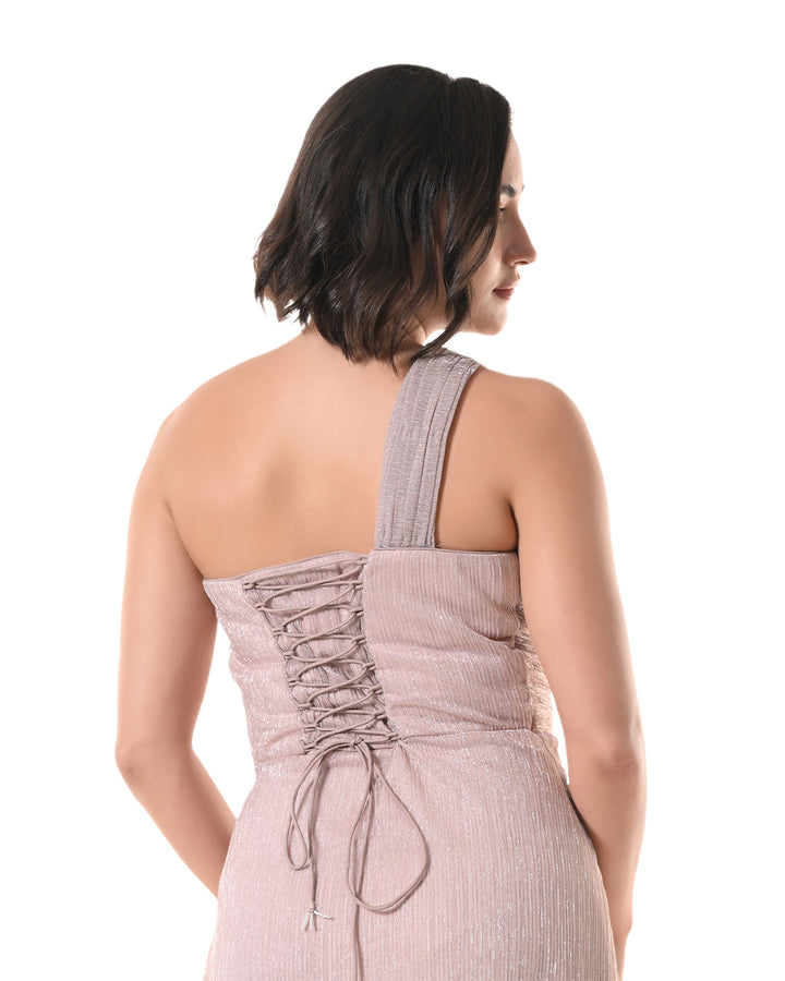 ROSETTE, Western Dress (Dust Pink)