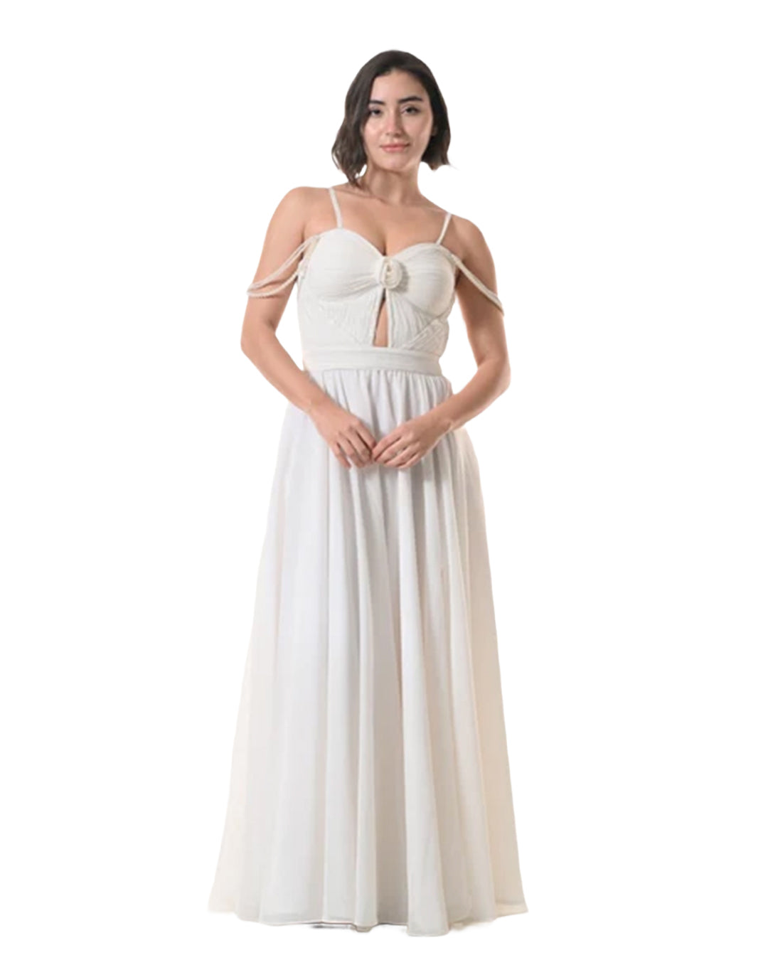 PEARL, Western Dress (Pearl White)