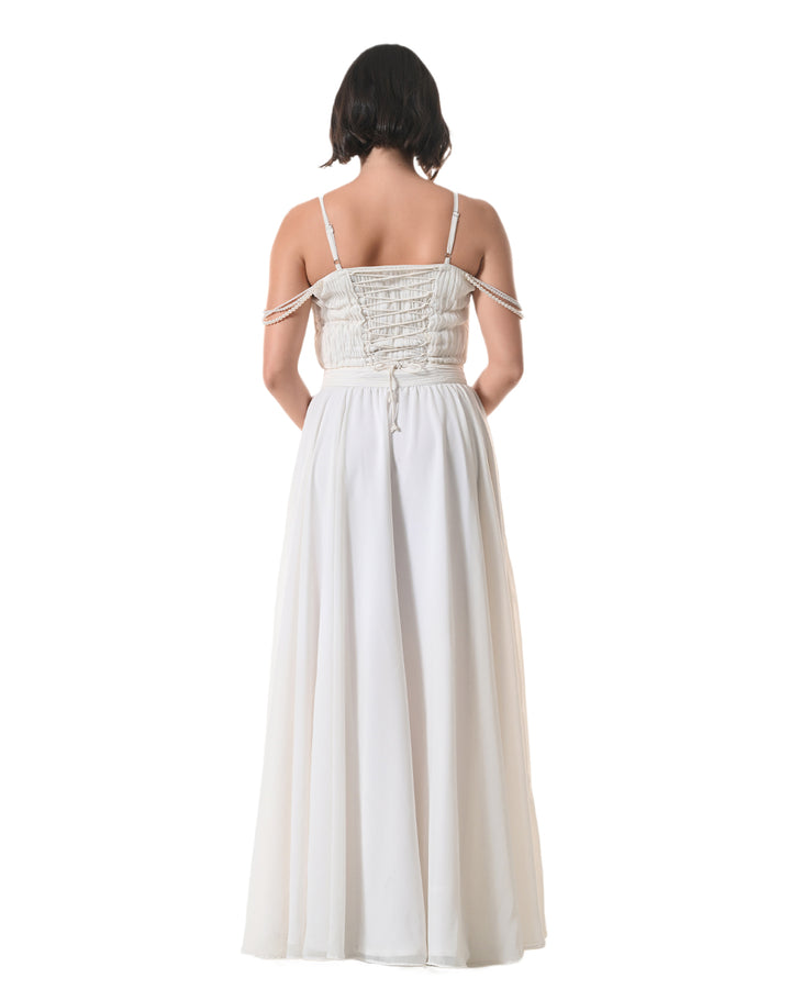 PEARL, Western Dress (Pearl White)