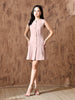 Liora Twill Non-Denim Dress (Peach)