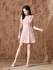 Liora Twill Non-Denim Dress (Peach)