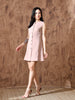 Liora Twill Non-Denim Dress (Peach)