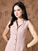 Liora Twill Non-Denim Dress (Peach)
