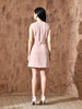 Liora Twill Non-Denim Dress (Peach)