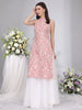 Ashna, Sharara Indo western set (Pink).
