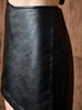 Panther Leather Skort Only (Black)