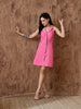 Rayana Chambray Dress In (Pink)