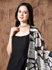 Ruh Chanderi Kurta Set in (Black)