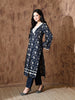 Rumi cambric kurta set in (Dark Blue)