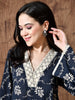 Rumi cambric kurta set in (Dark Blue)