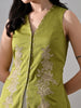 Sayashi Suede Sharara Set (Lime)