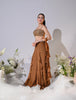 Shae Dirty Brown Georgette Set