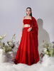 Atreyee Red Embroidered Lehenga Set