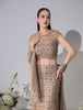 Aliyah Gold Mirror Work Lehenga Set